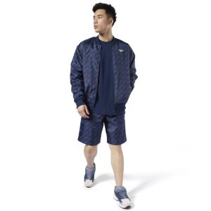 Reebok Classic Bomber Jacke Herren - Navy - DE 306-DCM